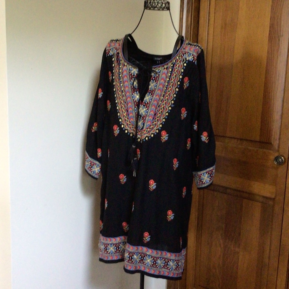 Tolani Collection Pooja Boho Dress, Small - Picture 2 of 9